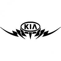 Вінілова наклейка на автомобіль - KIA Tribal