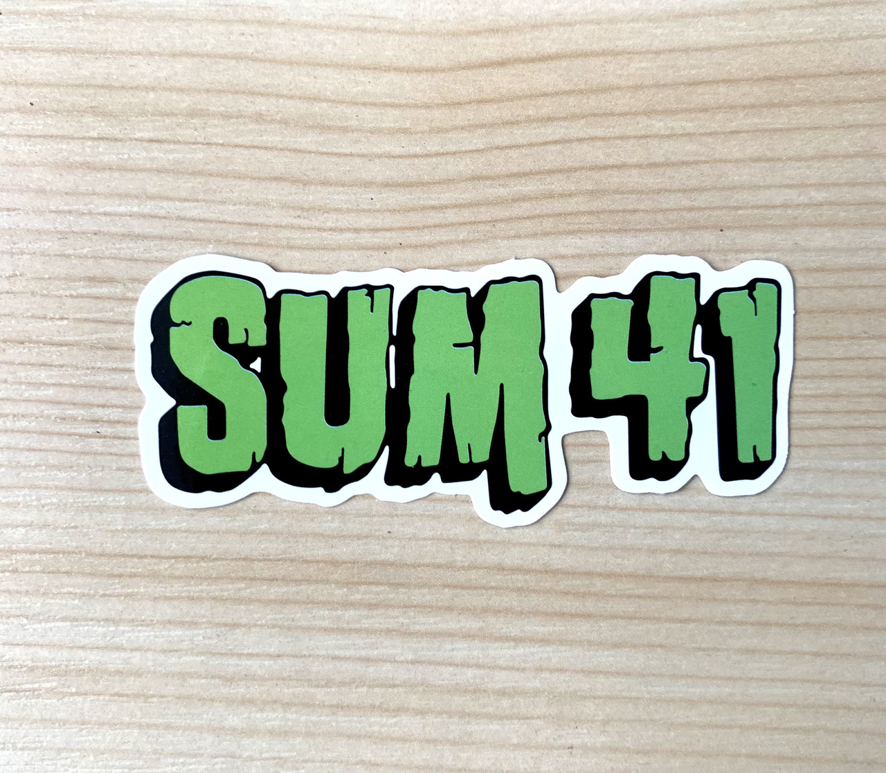 Наклейка на гітару Sum 41