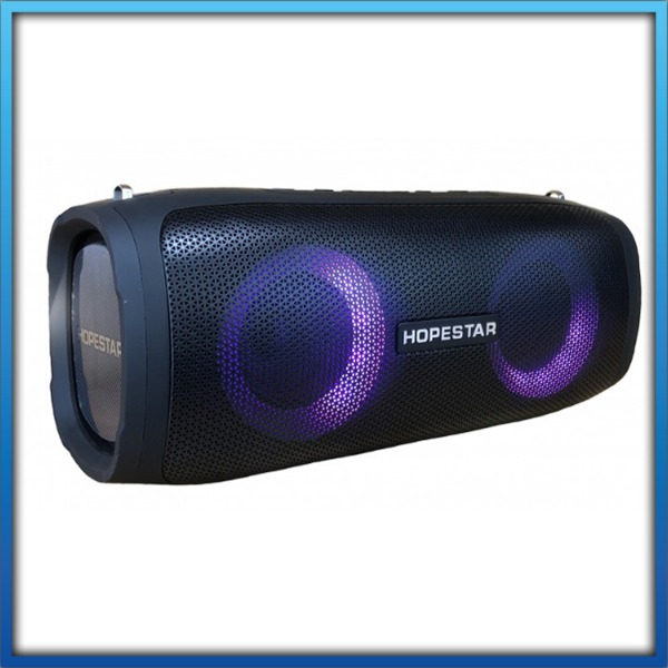 Колонка Bluetooth HOPESTAR A6 Party (світиться, світломузка) 30 Вт)