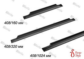Ручки меблеві Virno Lines 408 чорні