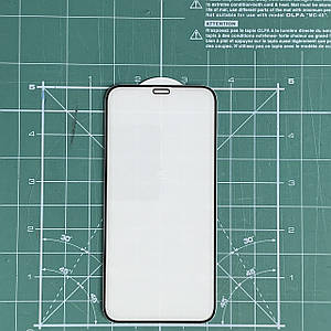 Захисне скло 6D Full Glue IPhone 12mini Black / без упаковки /