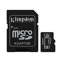 Карта памяти microSDHC 32GB Kingston Canvas Select Plus Class 10 UHS-I А1 + SD-adapter (SDCS2/32GB)