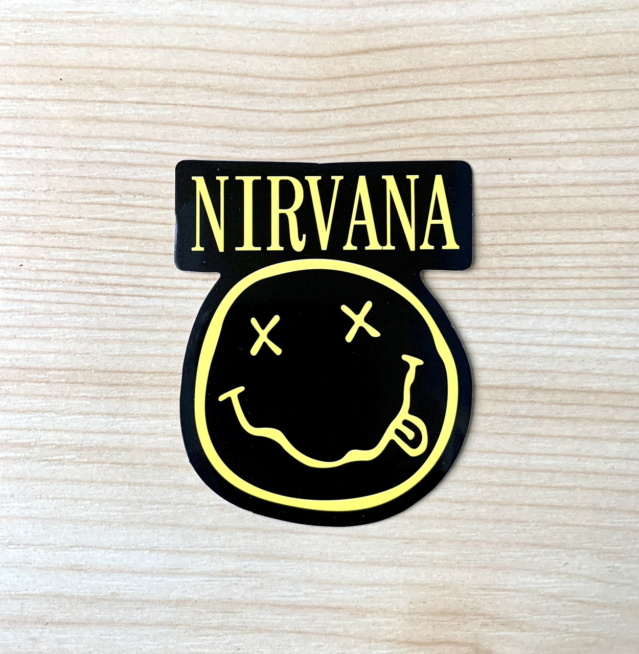 Наклейка на гітару Nirvana