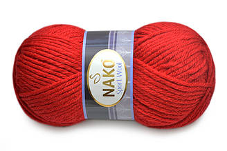 Nako Sport Wool, Красный №3641