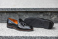 Туфлі лофери, чорні ІКОС лофери 42, 43 та 45 розмір