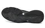 Кросівки чоловічі літні сітка нубук дихаюча взуття великих розмірів Rosso Avangard ReBaKa PerfNub SE Black BS, фото 10