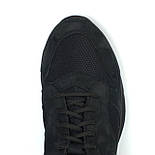 Кросівки чоловічі літні сітка нубук дихаюча взуття великих розмірів Rosso Avangard ReBaKa PerfNub SE Black BS, фото 9