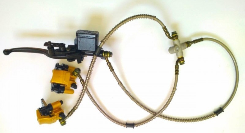 Гальмівна система квадроцикл/ATV 50 куб, передня в зборі