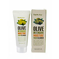 Пенка для умывания с экстрактом оливы FarmStay Olive Intensive Moisture Foam Cleanser 100 ml