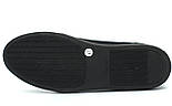 Кросівки чоловічі з нубука демісезонні взуття великих розмірів Rosso Avangard Ada Black Nub TPR BS, фото 8