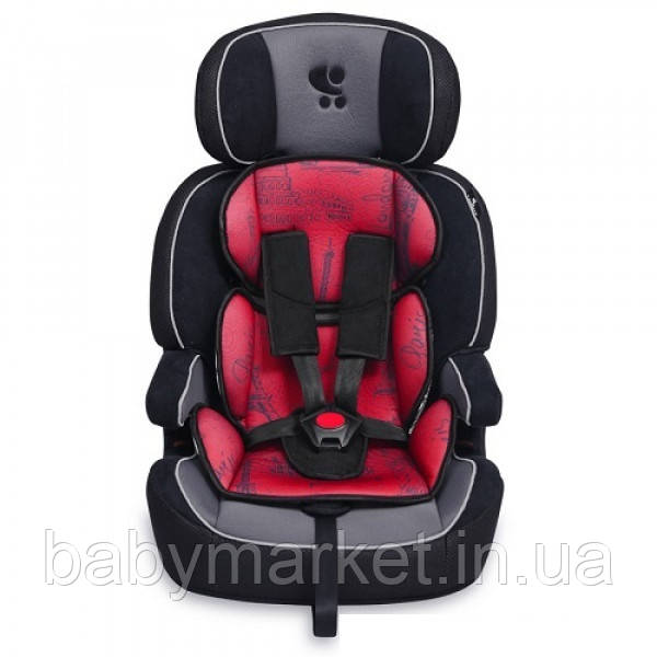 Автокресло Lorelli NAVIGATOR (9-36кг) (black/red cities)