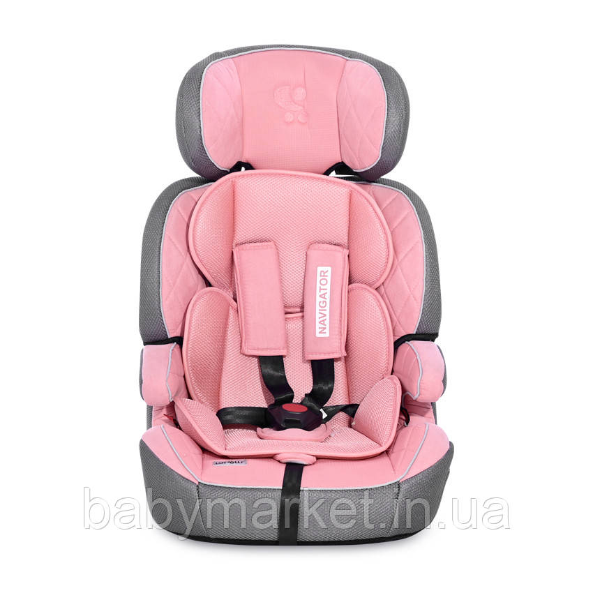 Автокресло Lorelli NAVIGATOR (9-36кг) (rose velvet)
