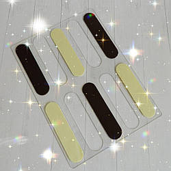 Трафарет Еклер (3-13 см)