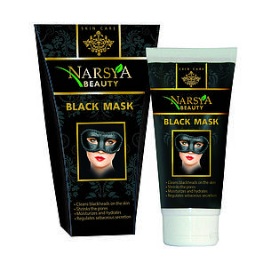 Чорна маска-плівка для очищення пір шкіри обличчя Narsya beauty від Arsy Cosmetics 100 мл, фото 1