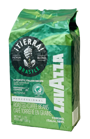 Кава в зернах Lavazza Tierra Brasile Intense 1кг