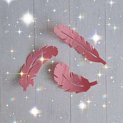 Гнучкий трафарет Пір'я No1 (9-11-13 см.)