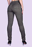 Класичні жіночі штани, гусяча лапка, фото 3