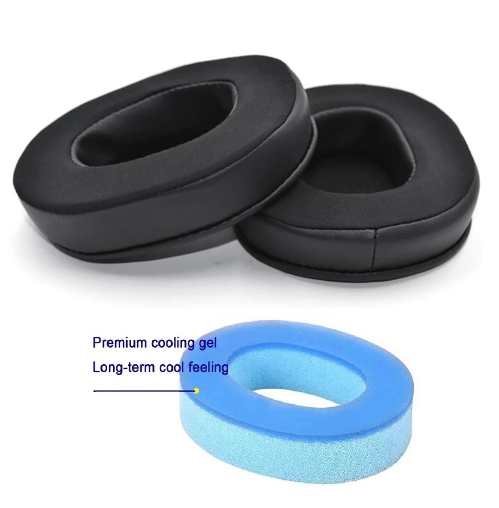 Амбушури Kingston HyperX Cloud Stinger S HyperX Cloud II Silver Flight S Core Матеріал Охолоджувальний гель, фото 1