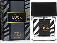 Мужская туалетная вода Luck 30мл AVON