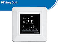 Терморегулятор Devireg OPTI, програмований Діва, термостат, регулятор теплої підлоги 140F1055