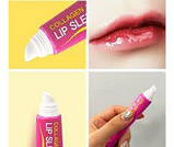 Нічна маска для губ із колагеном Eyenlip collagen luster lip sleeping mask, фото 6