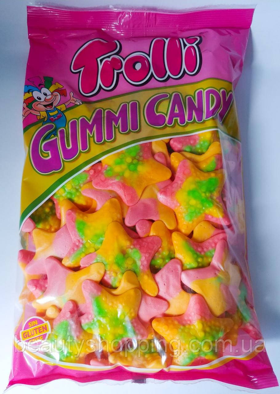 Trolli Starfish Gummi Candy жувальний мармелад (морські зірки) 1kg Німеччина