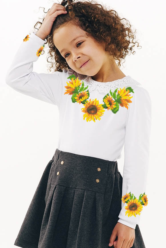 Заготовка вишиванки для дівчинки №004, фото 1