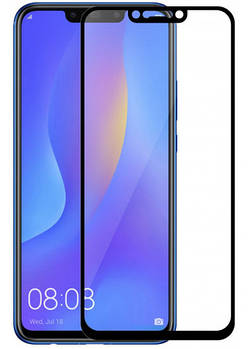 Захисне скло для Huawei Nova 3i чорне