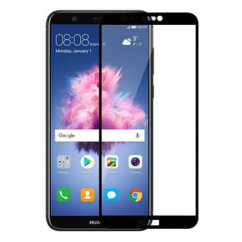 Захисне скло для Huawei P Smart чорне