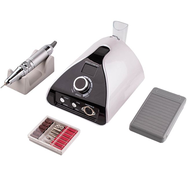 Фрезер для манікюру та педикюру Nail Master ZS-711 Pro Білий, фото 1
