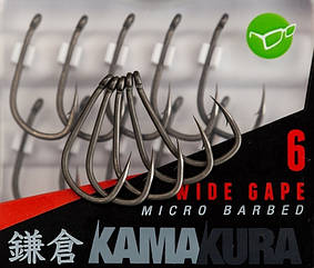 Гачок короповий Korda Kamakura Wide Gape Hooks Size 6