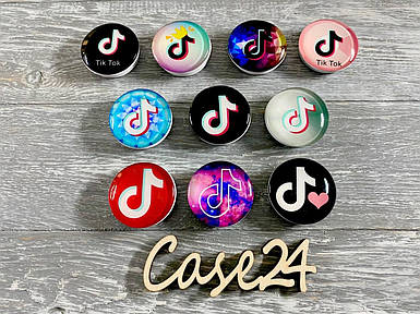 Об'ємний попсокет Tik Tok для телефонів і планшетів (10 різновидів)