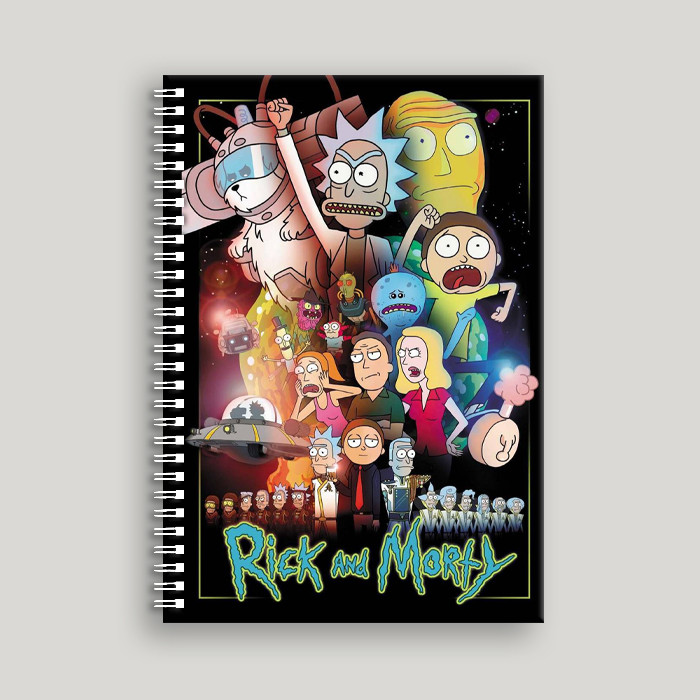 Блокнот А5 "Рік і Морті" / Rick and Morty №1