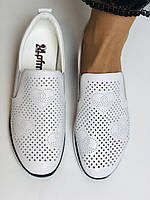 Хіт! Стильні жіночі кеди-кросівки снікерси білі.Натуральна шкіра. Висока якість 36.39. Vellena, фото 9