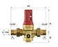 Редуктор тиску Prescor PRV R 1/2'' діапазон (1.0-6.0 Bar) для гарячої/холодної води з фільтром грубої очистки Flamco, фото 3