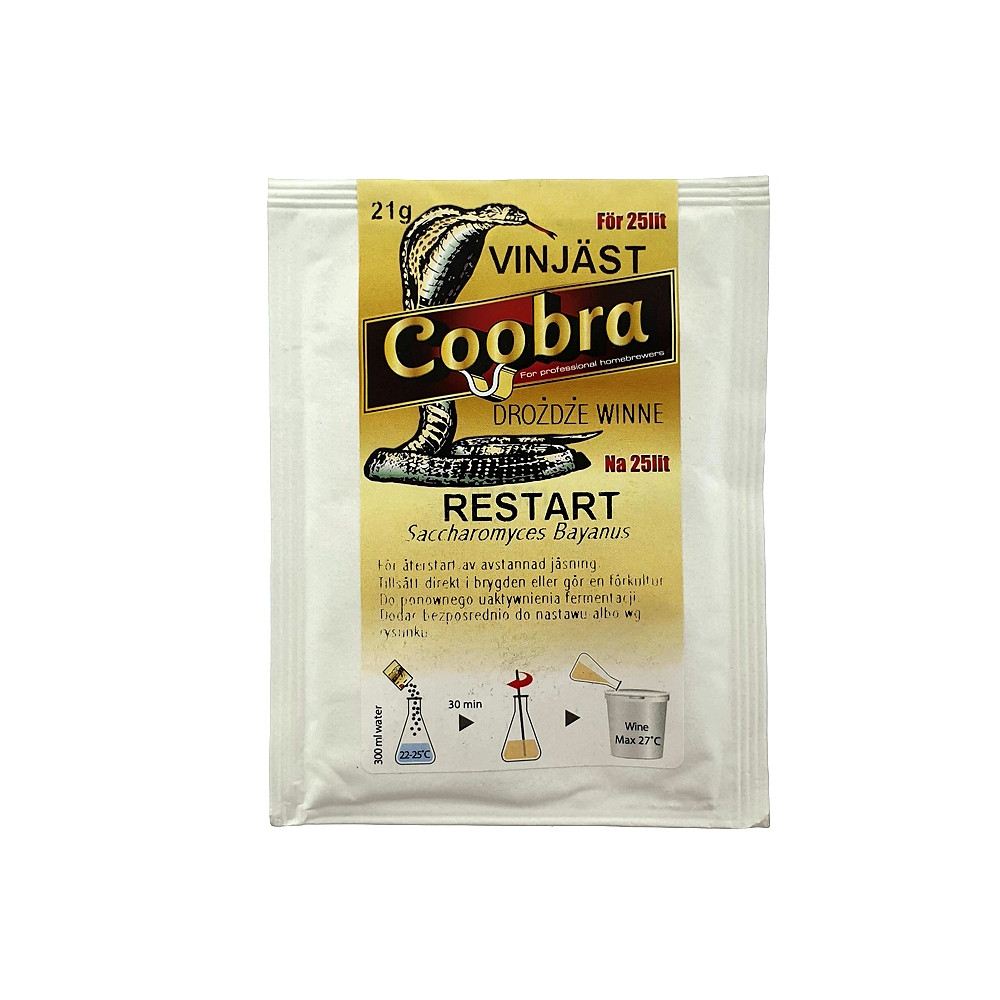Сухі дріжджі Сoobra Restart, фото 1