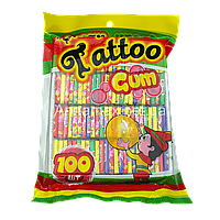 Жувальна гумка Crazy Tatoo Gum з татуюванням 24уп*100шт=2400шт/ящ