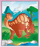 Розпис по полотну Добрий динозавр (7139/2)