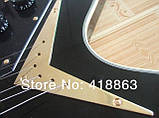Електрогітара гітара Gibson Epiphone Flying V China чорний струни наскрізні, фото 4