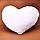 Подушка сублімаційний серце плюшева A4, фото 2