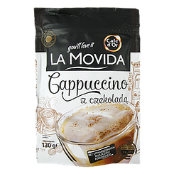 Капучино шоколадне Кофедор Ля Мовіда Cafe d`Or La Movida czekolada 130g 30шт/ящ (Код: 00-00005602)