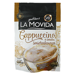Капучино вершкове Кофедор Ля Мовіда Cafe d`Or La Movida smietankowym 130g 28шт/ящ (Код: 00-00005601)