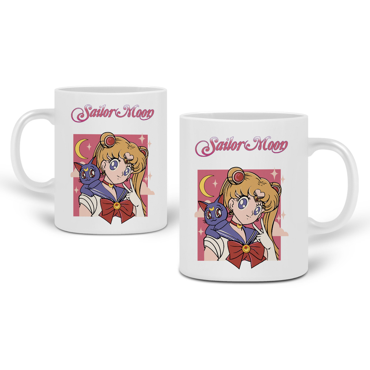 Кружка Сейлор Мун (Sailor Moon) 330 мл Чашка Керамічна з принтом, фото 1