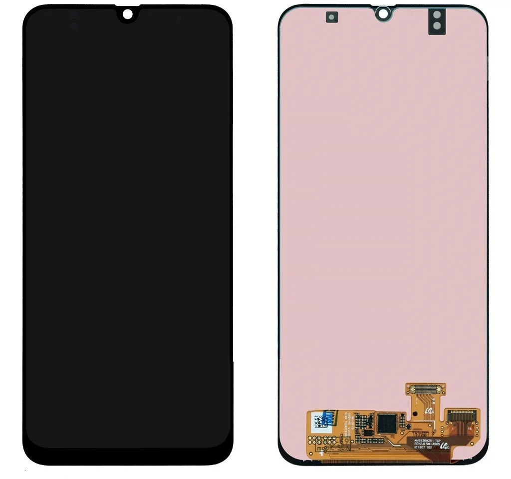 Дисплей для Samsung A305 Galaxy A30 2019 з сенсорним склом (Чорний) OLED