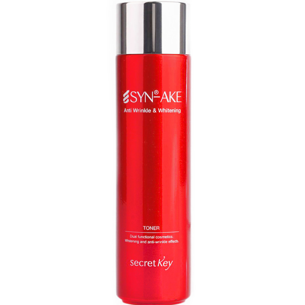 Антивіковий тонер для обличчя Secret Key Syn-Ake Anti Wrinkle & Whitening Toner 150 мл, фото 1