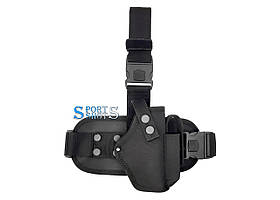 Кобура настегнова Retay G17 з платформою (oxford 600d, чорна)