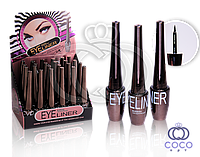 Подводка для глаз черная Eye Liner Burnish Waterproof 4 мл