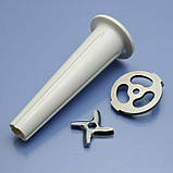 Ковбасна насадка з ножем до м'ясорубки Tefal, фото 2