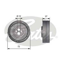 Натяжной ролик ремня AUDI 100, 80, A6, A8, COUPE. GATES. T41216