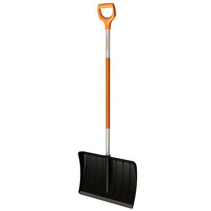 Лопата - скрепер Fiskars / Фіскарс для прибирання снігу полегшена SNOWXPERT 143001, фото 1